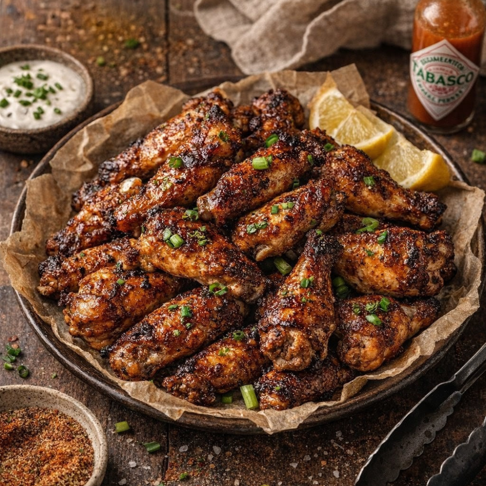 Ailes de poulet au BBQ