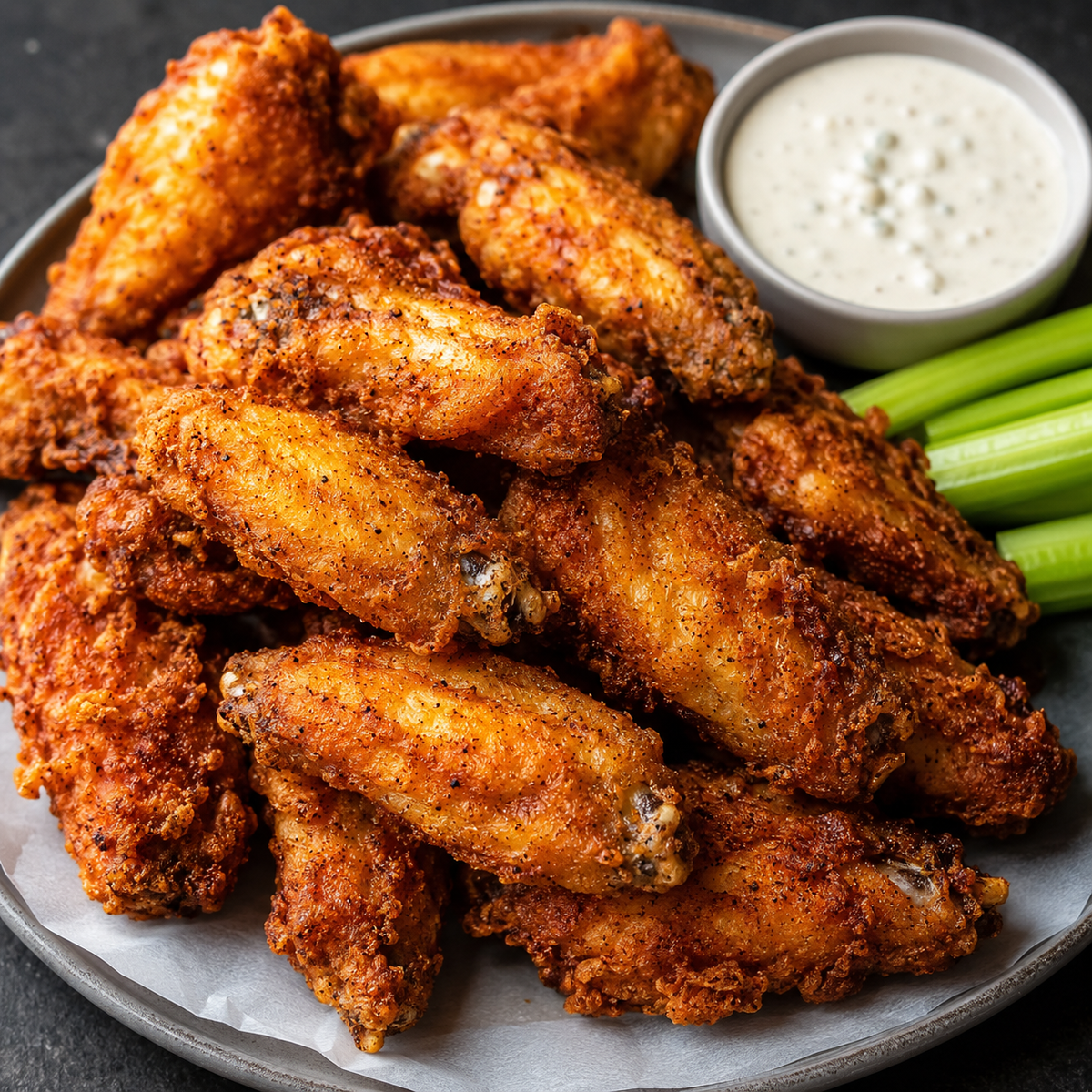 Ailes de poulet croustillantes