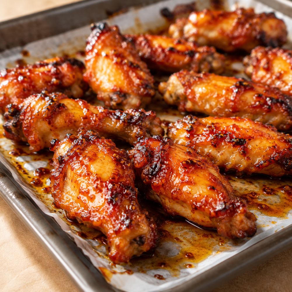 Ailes de poulets épicés