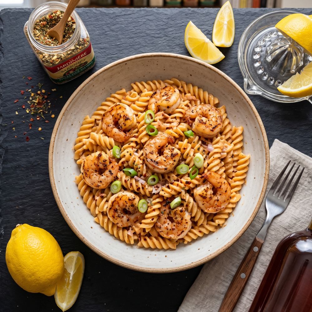 Crevettes la jardinière