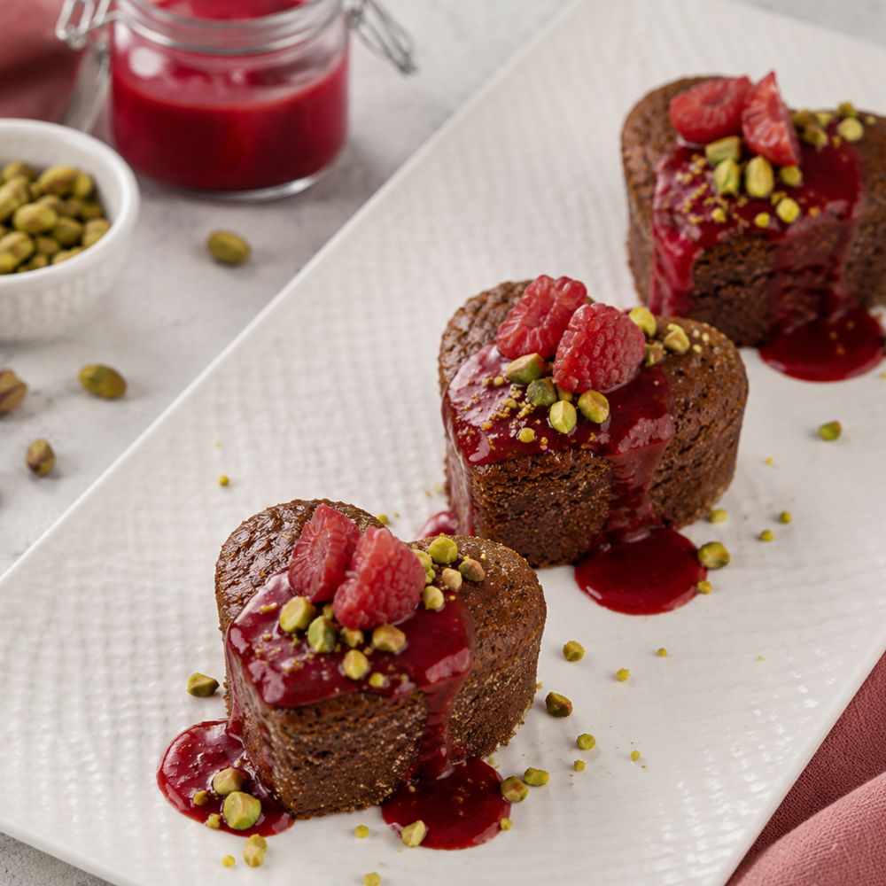 Cakes pistaches chocolat