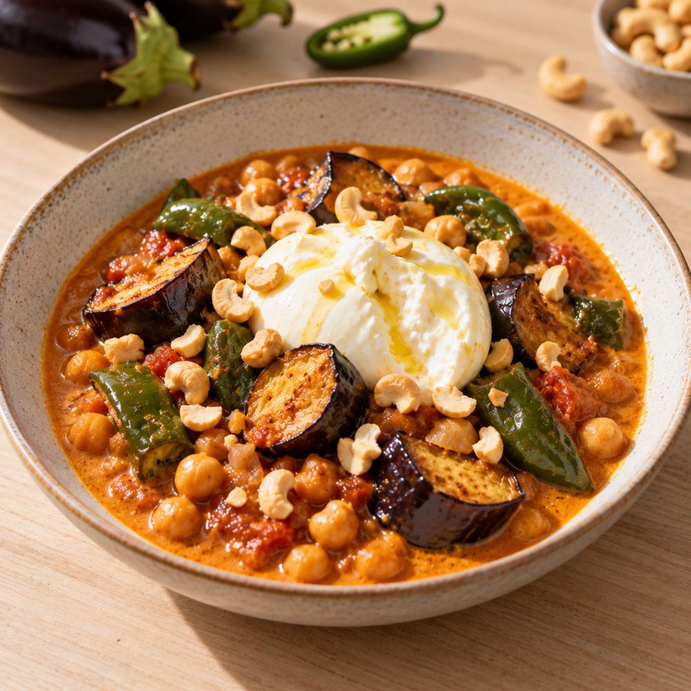 Cari d’aubergine
