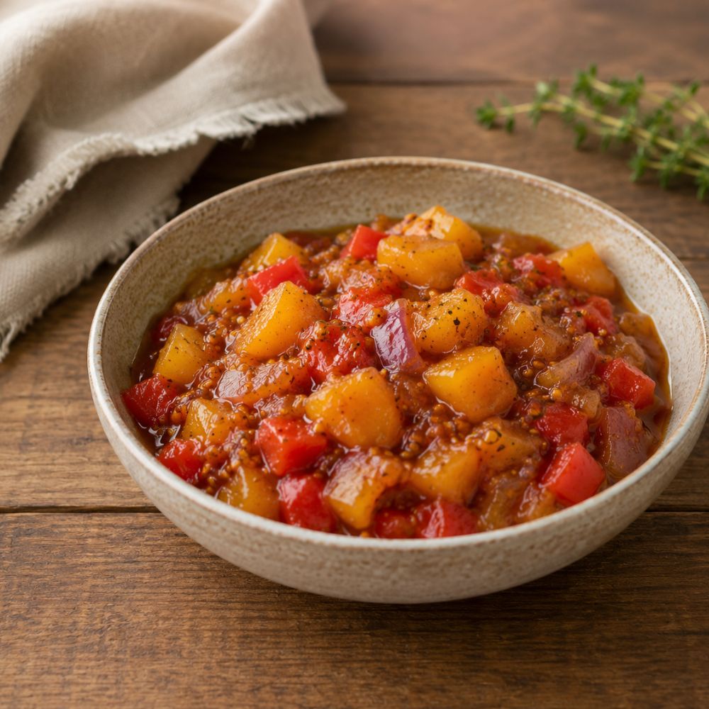 Chutney de pêche