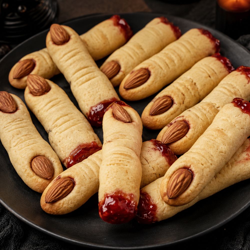 Cookies en doigts de sorcière