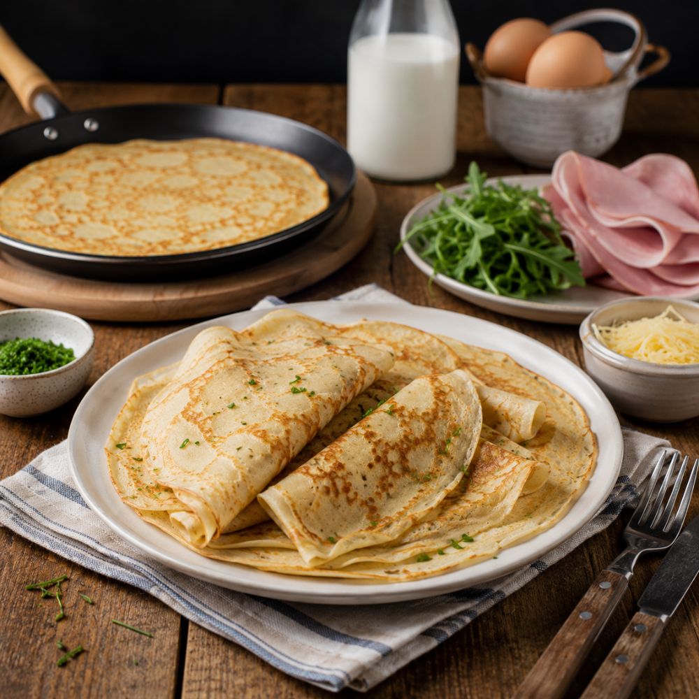 Crêpes salées