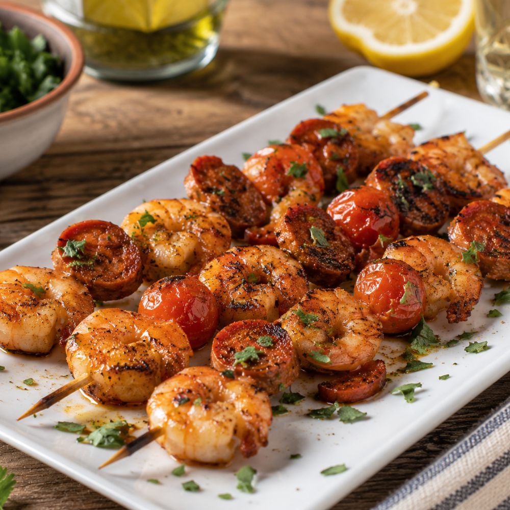 Crevettes à l’espagnol au bbq