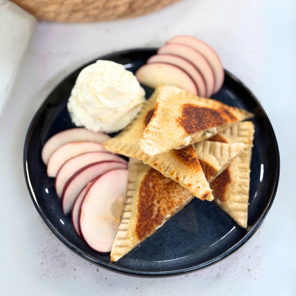 Croque-monsieur sucré à la pomme