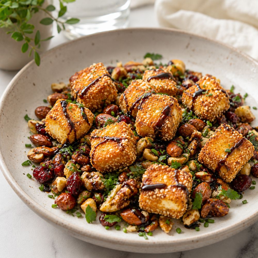 Croquettes de feta et noix
