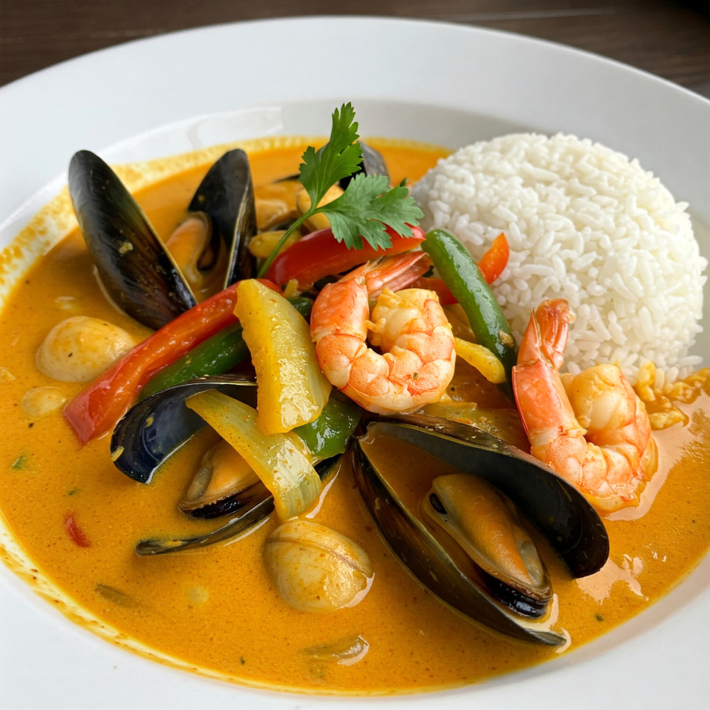 Curry de fruits de mer