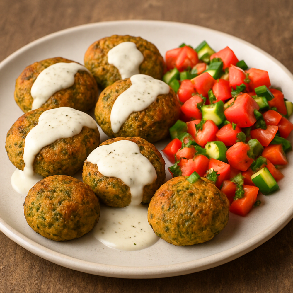 Falafels (à la friteuse à air)