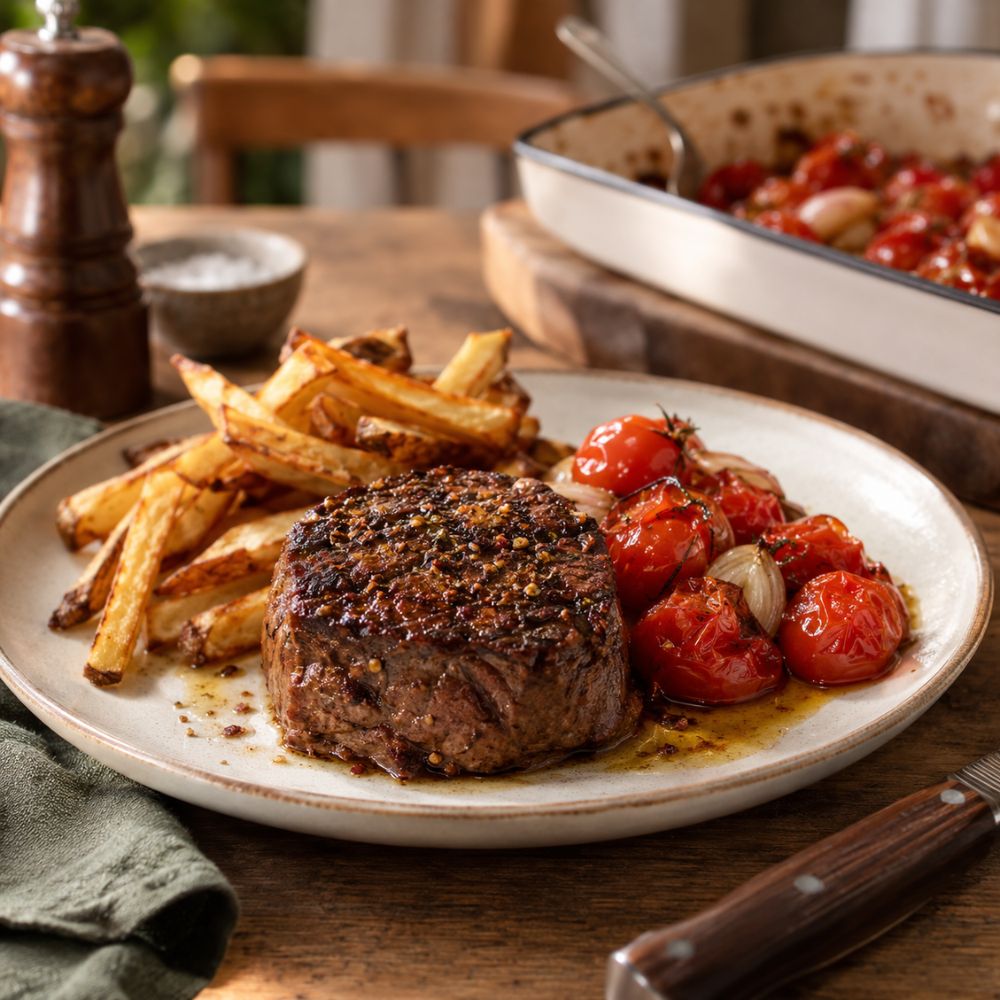 Filet mignon de bœuf aux épices