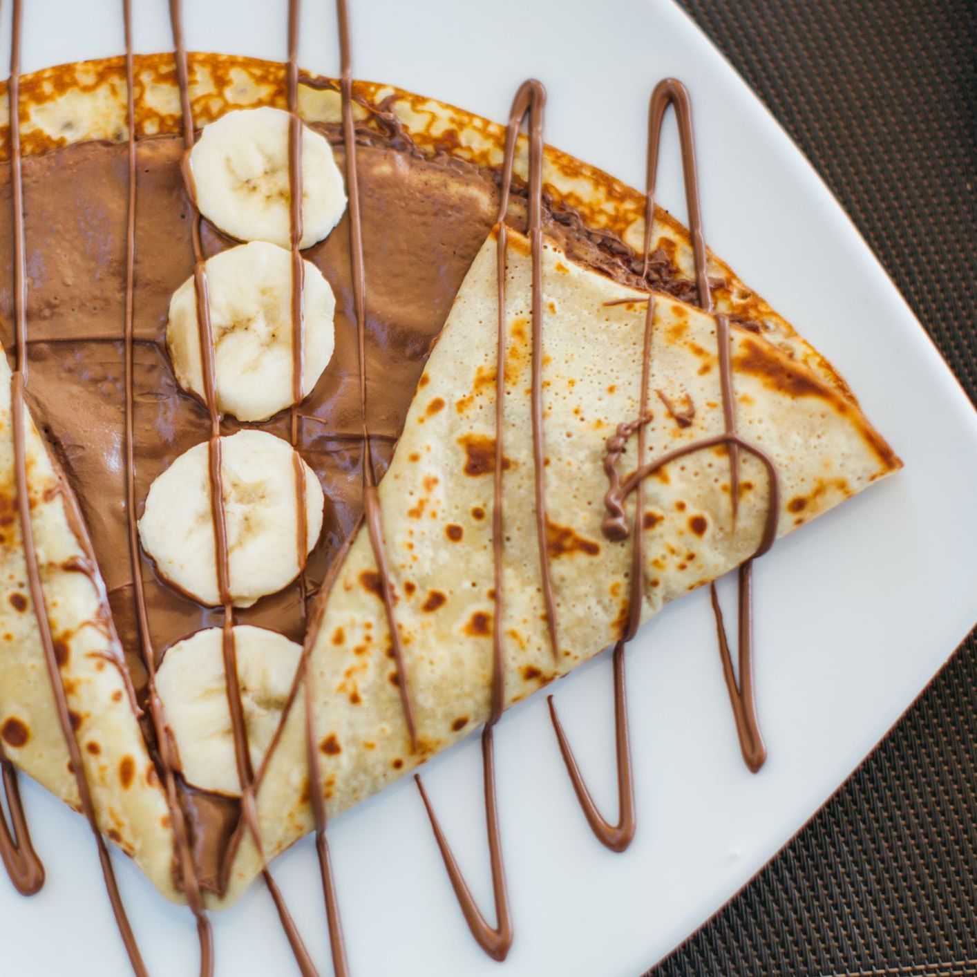 Receta de crepes de nutella, nocilla o crema de chocolate y avellanas Receta de crepes de nutella, nocilla o crema de chocolate y avellanas