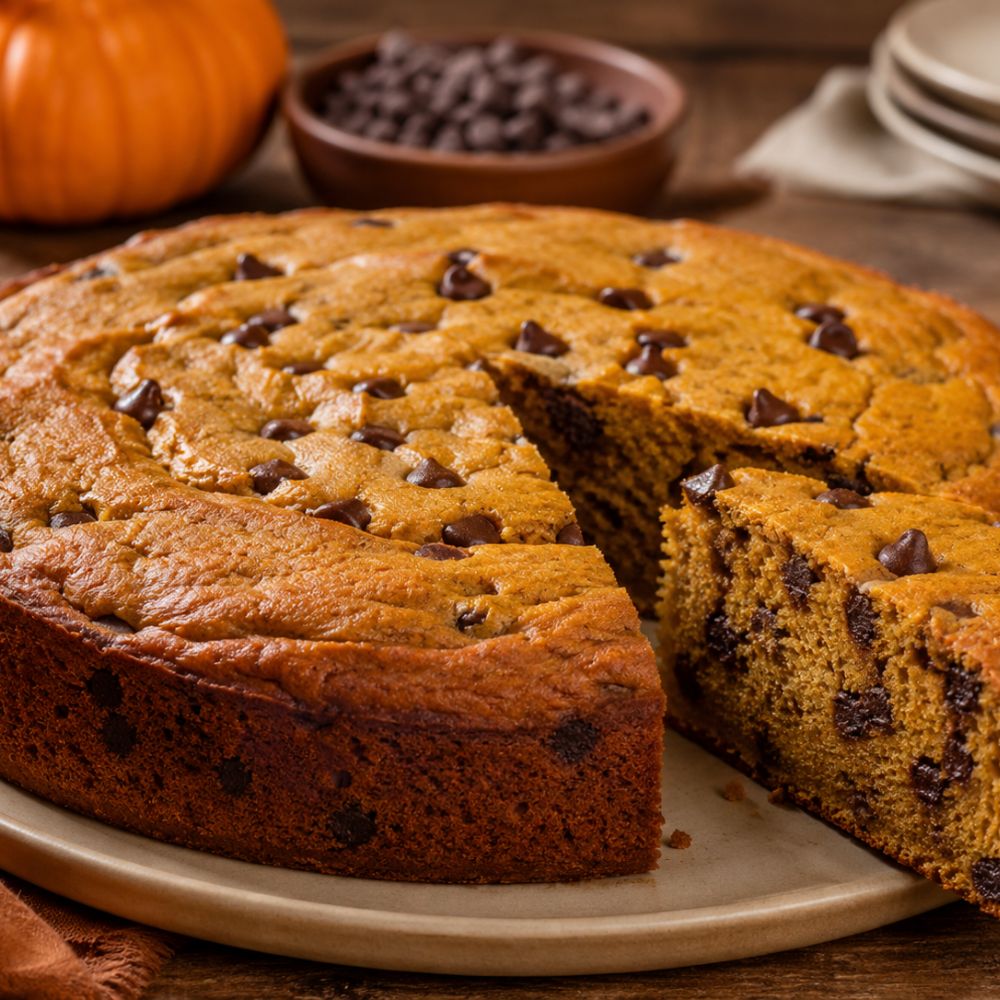Gâteau à la citrouille et au chocolat