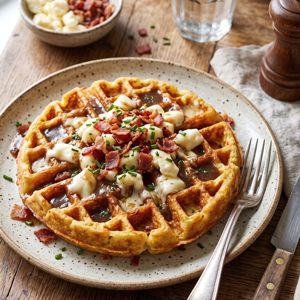 Gaufre poutine