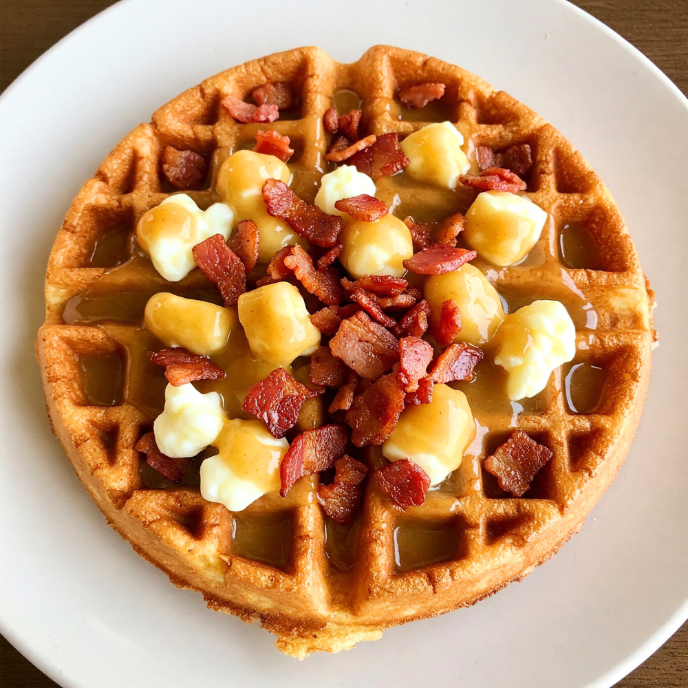 Gaufre poutine