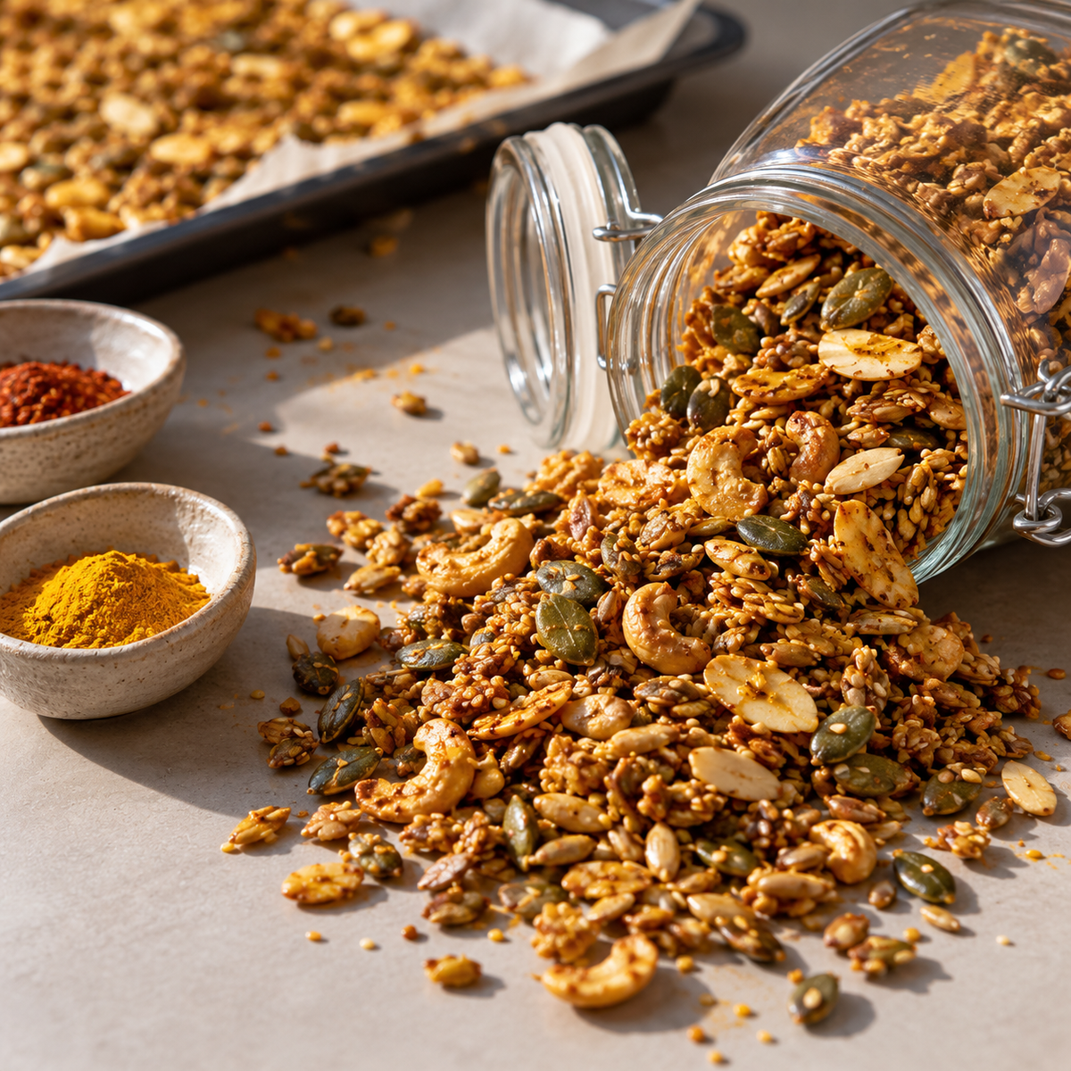 Granola salé
