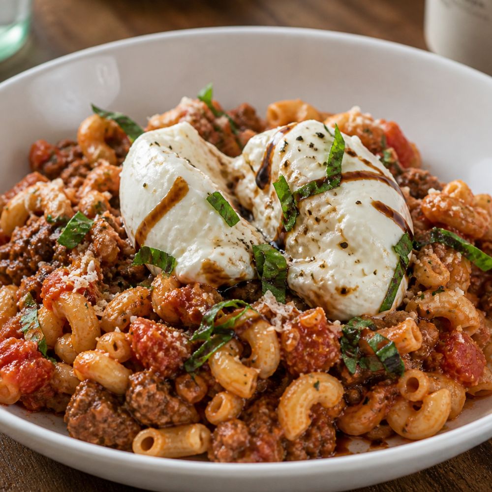 Macaroni à la viande