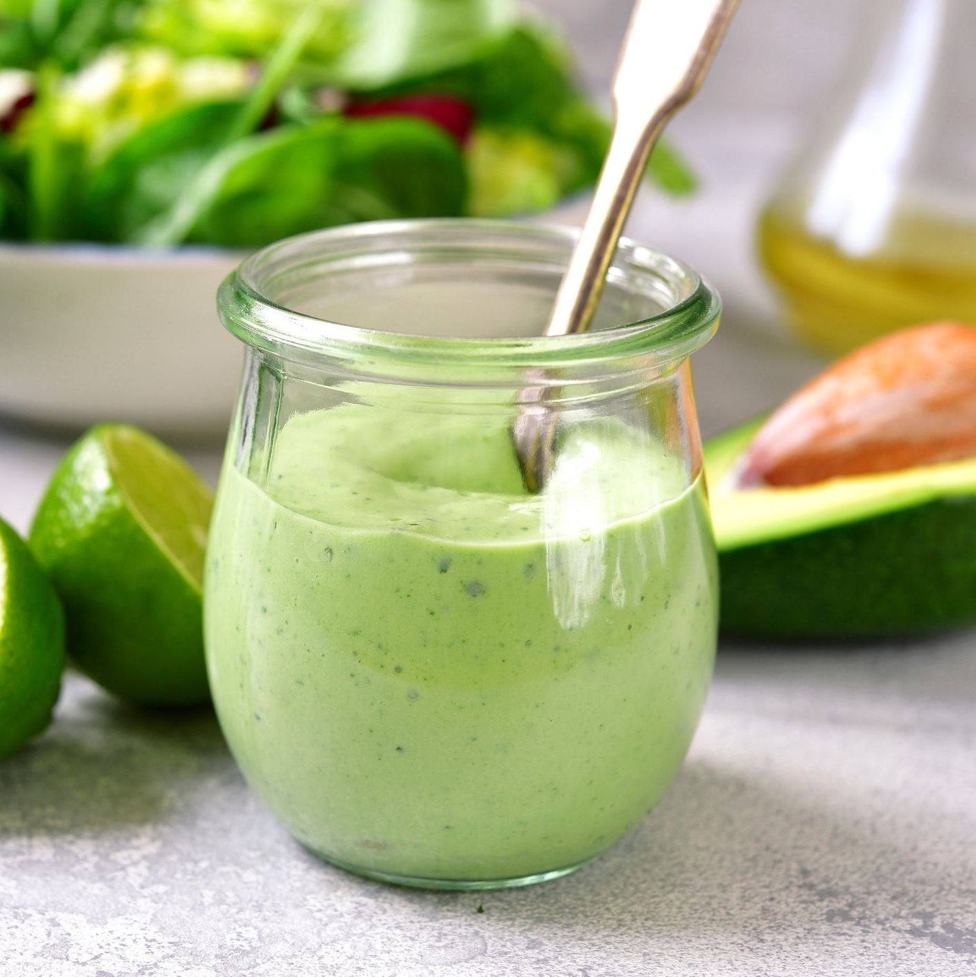 Mayonnaise Vegan à l'Avocat et Citron Vert