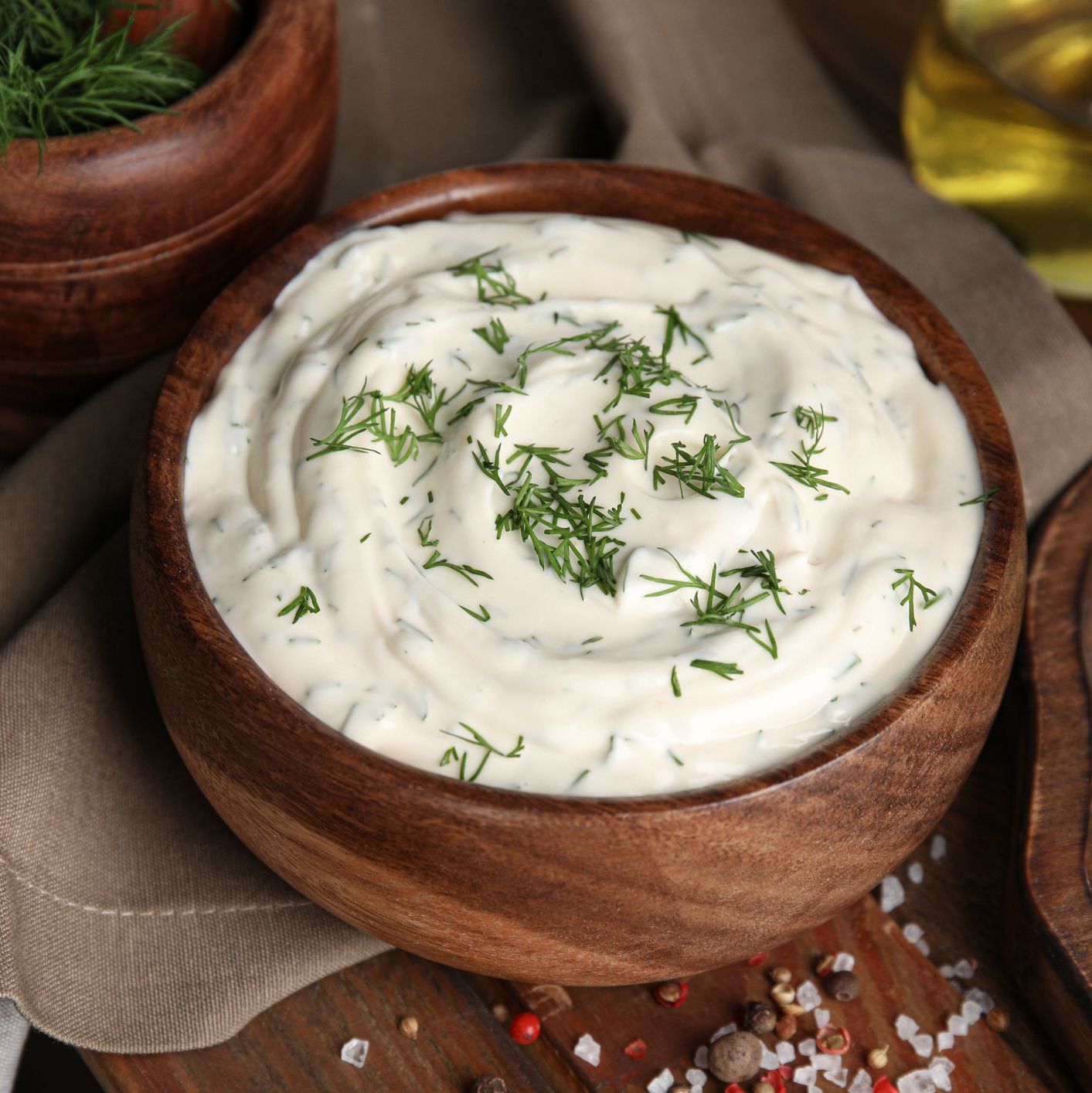 Mayonnaise à l'Aneth et Zeste de Citron Vert
