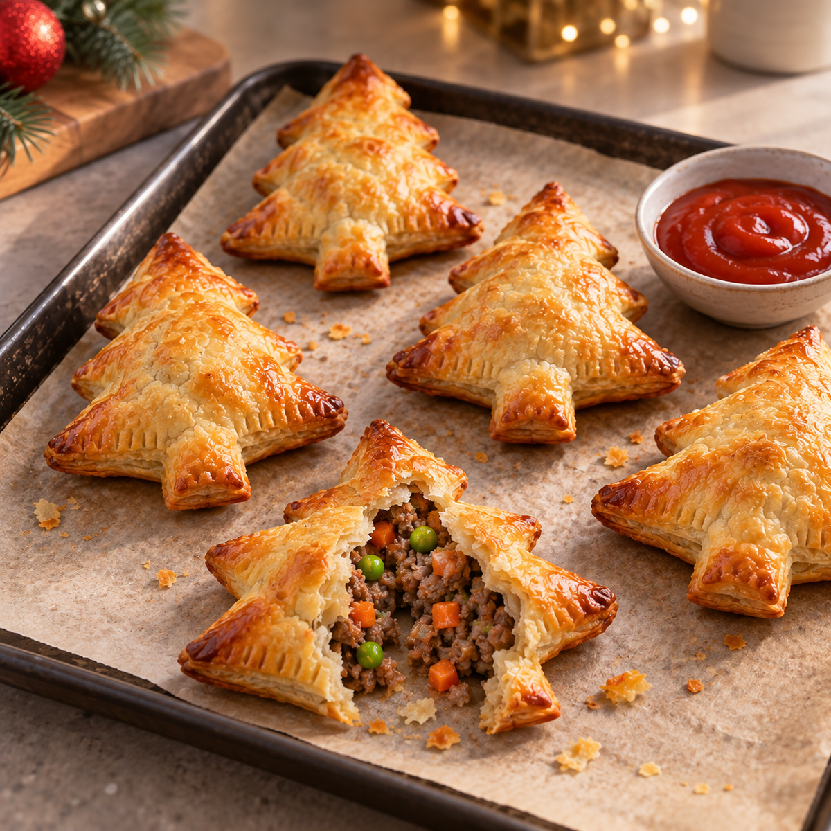 Mini sapin tourtière