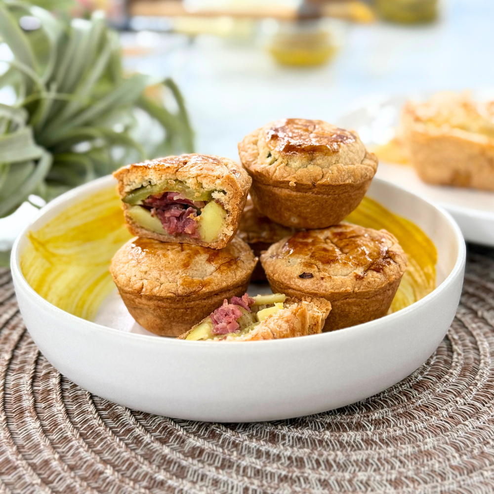 Mini tourtes « déli-style » au smoked meat