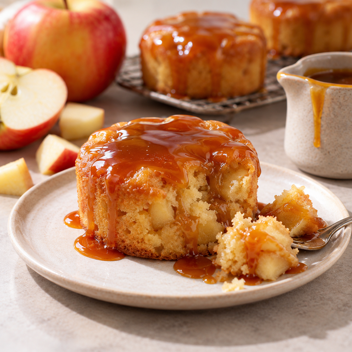 Moelleux pomme caramel