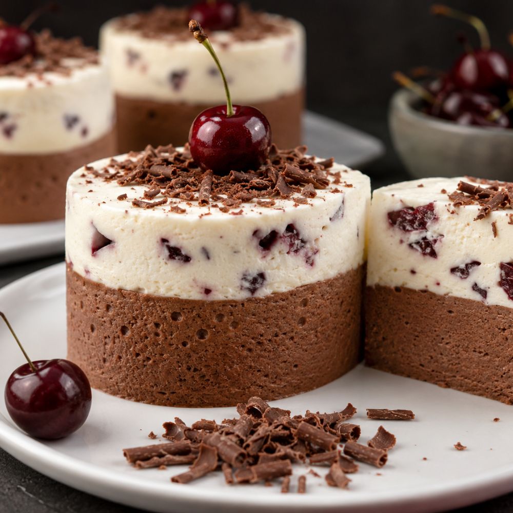 Mousse au chocolat Forêt Noire