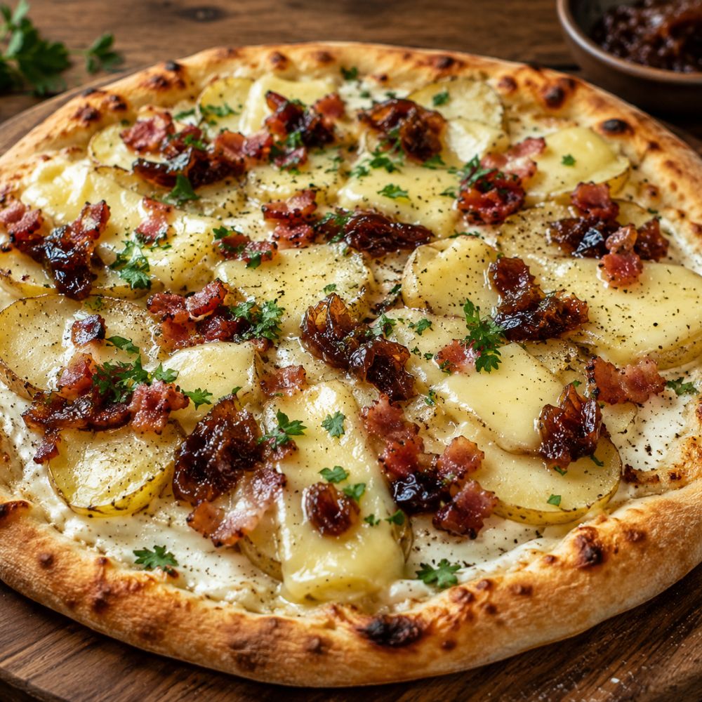 Pizza raclette