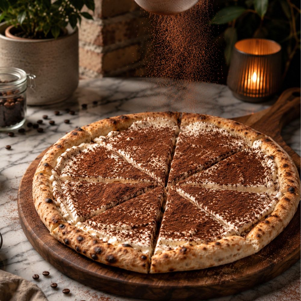 Pizza tiramisu