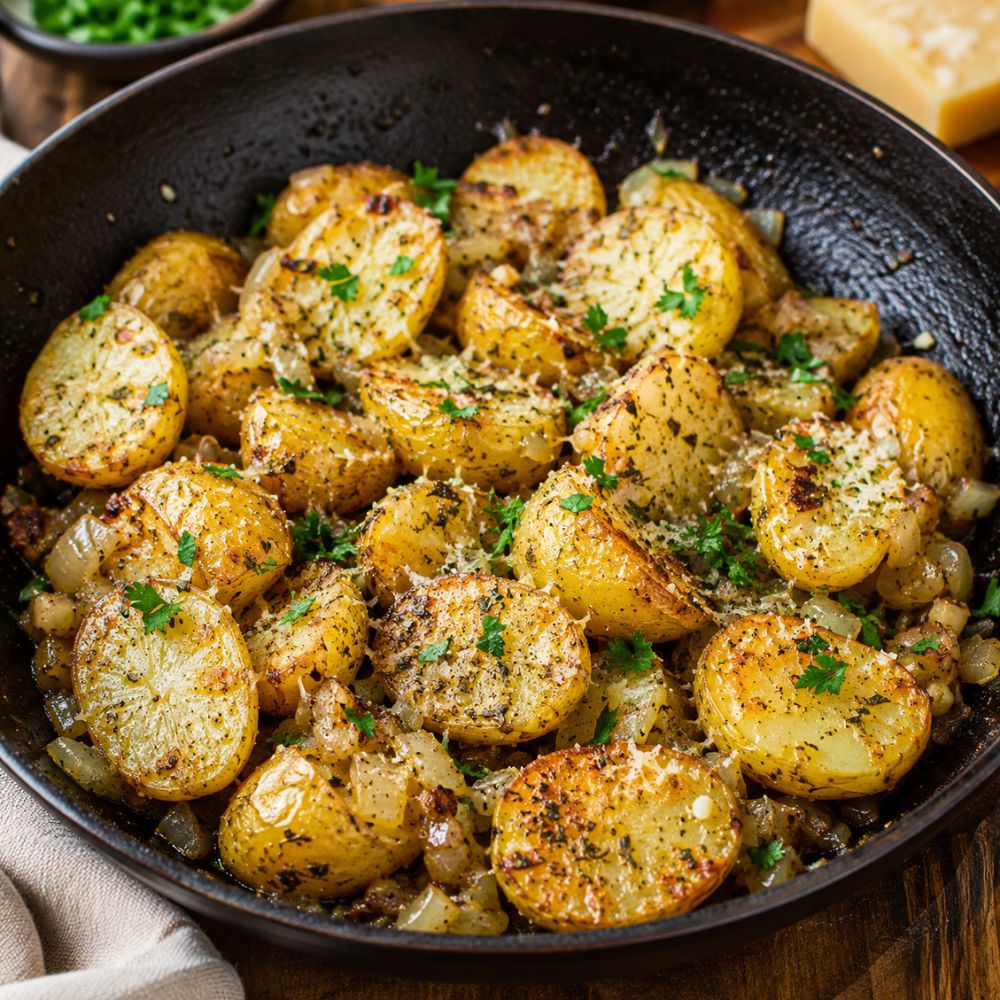 Pommes de terre rôties gourmandes