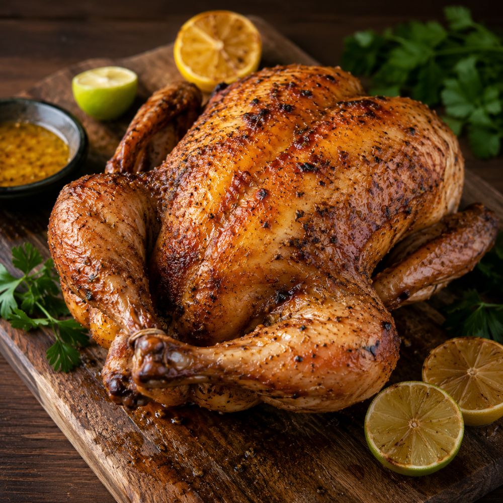 Poulet à la bière épicée