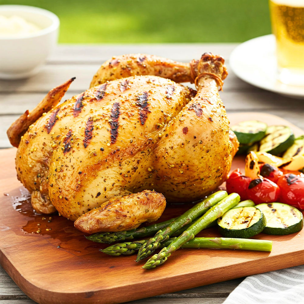 Poulet à la bière épicée