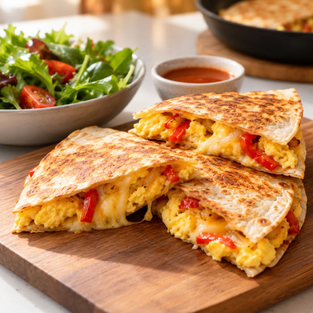 Quesadillas aux œufs