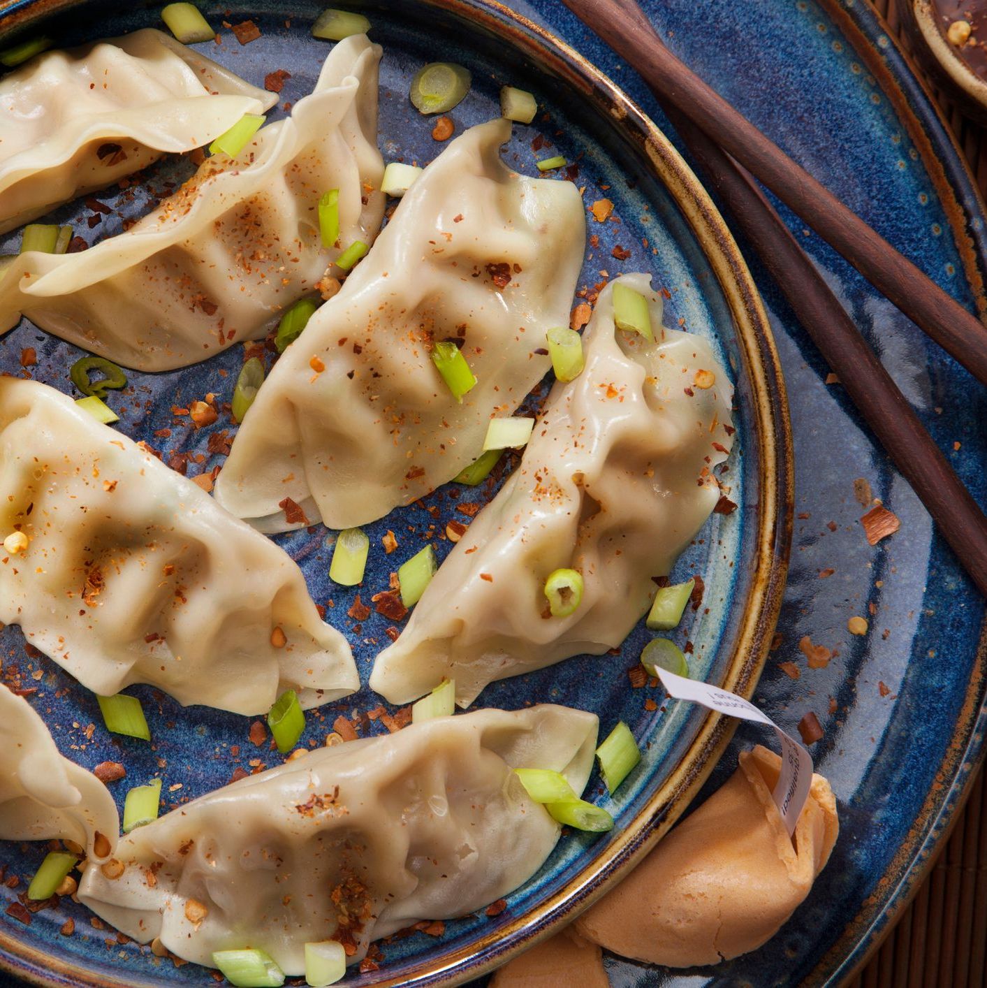 Raviolis farcis au mijoté de porc asiatique (Dumplings)