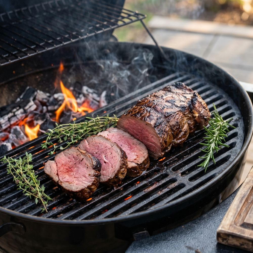 Rôti de bœuf au BBQ