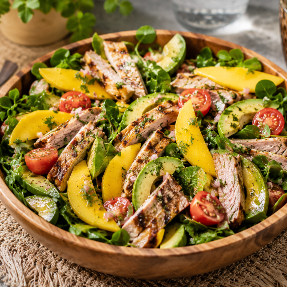 Salade de porc californienne