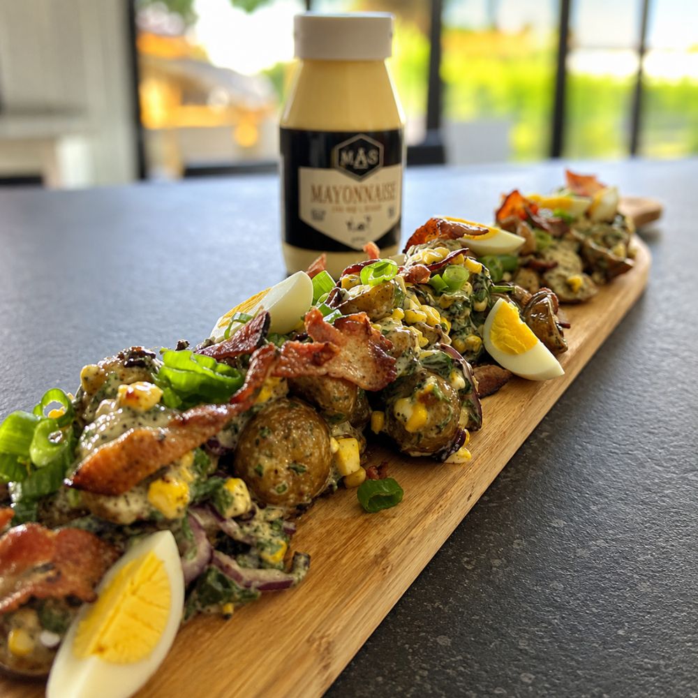 Salade de pommes de terre décadente au BBQ