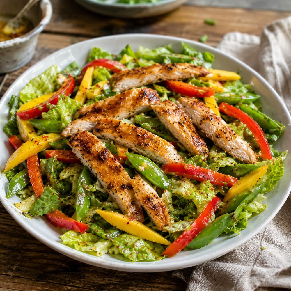 Salade de poulet grillé