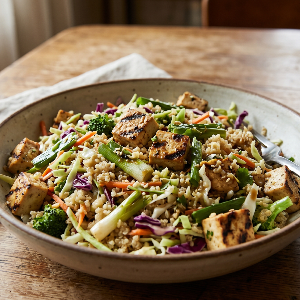Salade de tofu