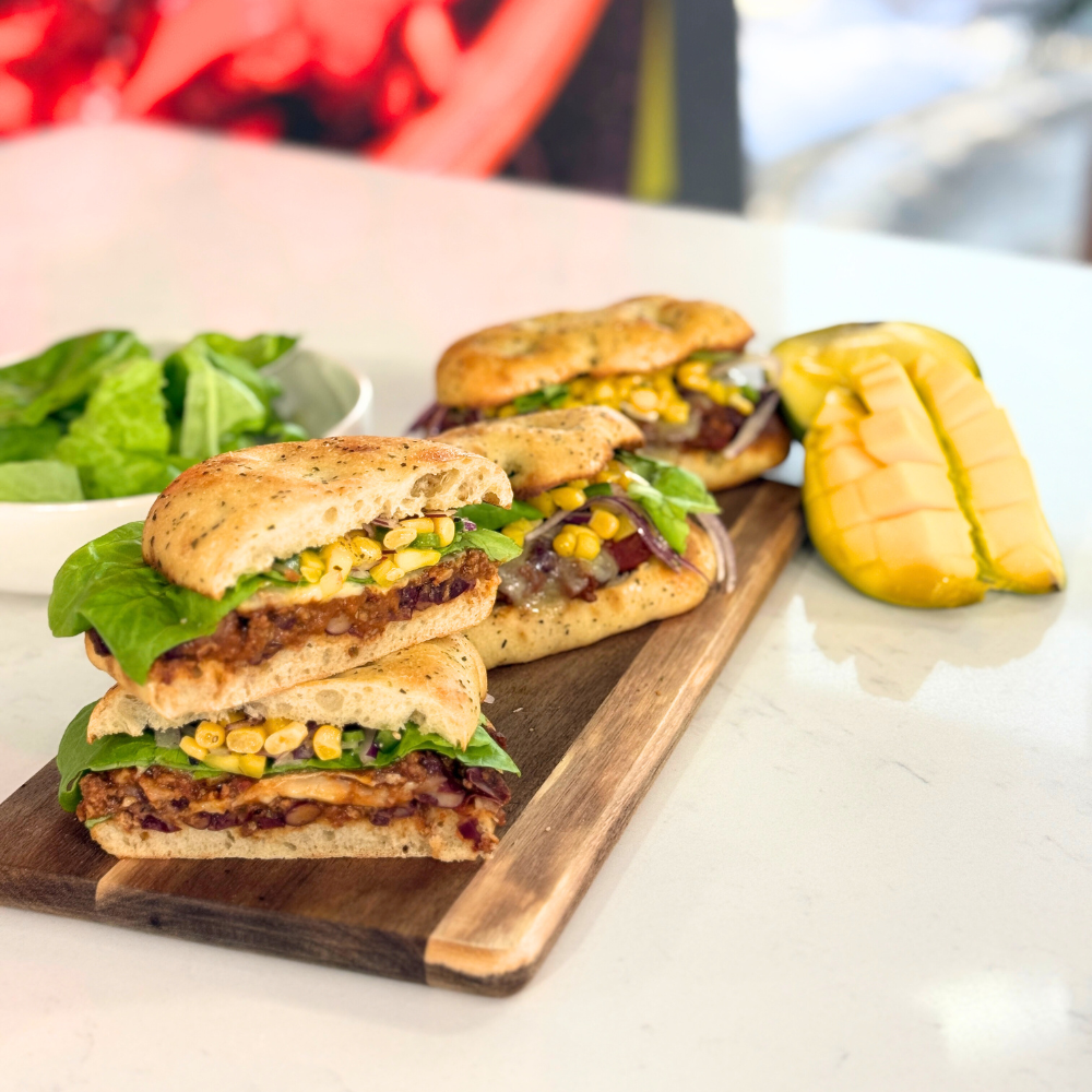 Sandwich chili con carne