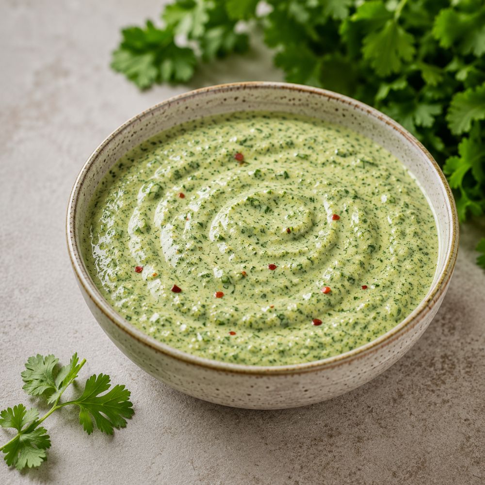 Sauce chimichurri crémeuse
