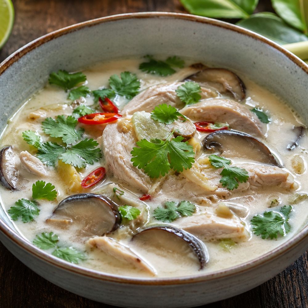 Soupe Thaï Tom Kha Kai