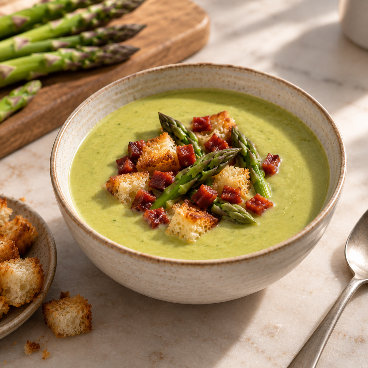 Soupe aux asperges