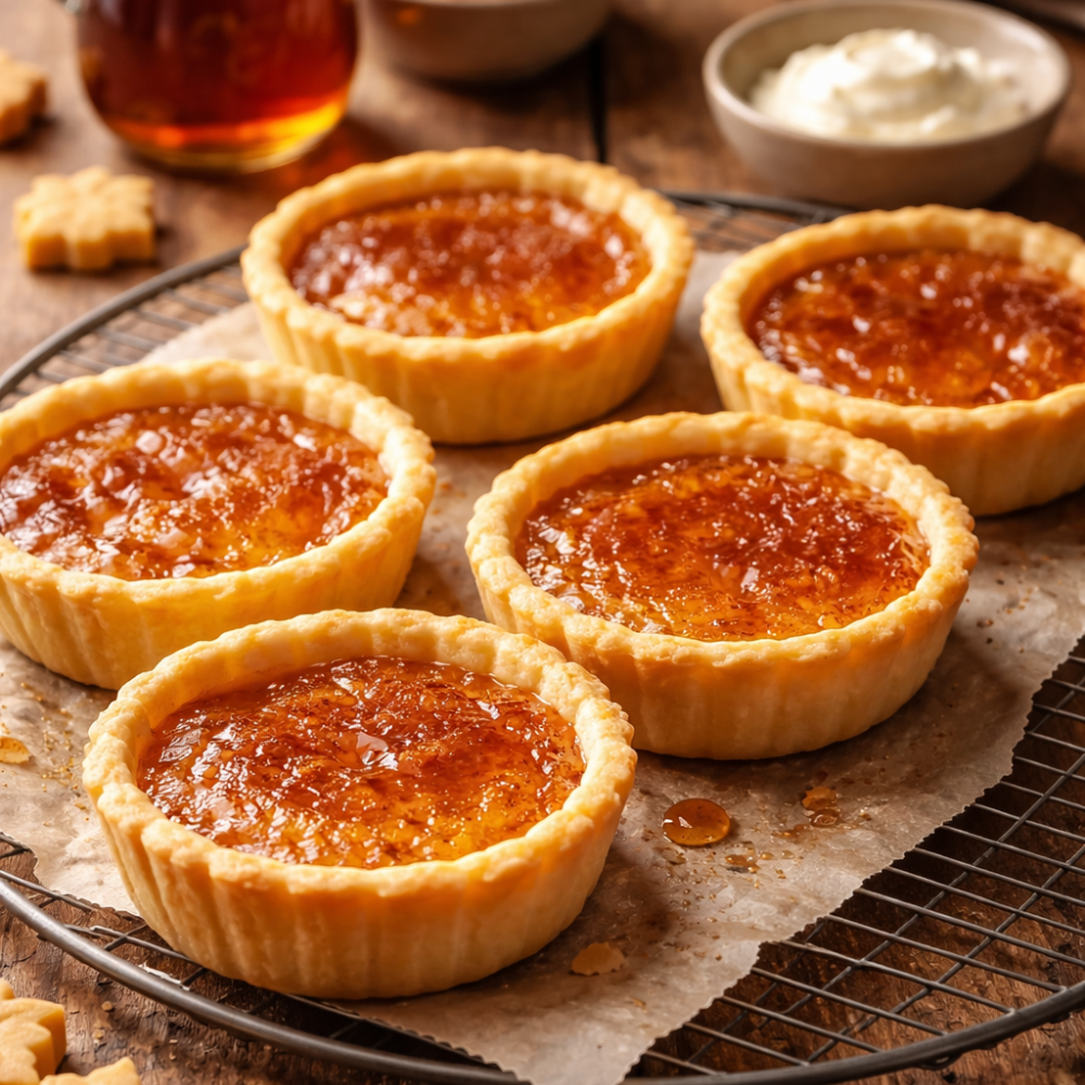Tartelettes au Sirop d'Érable