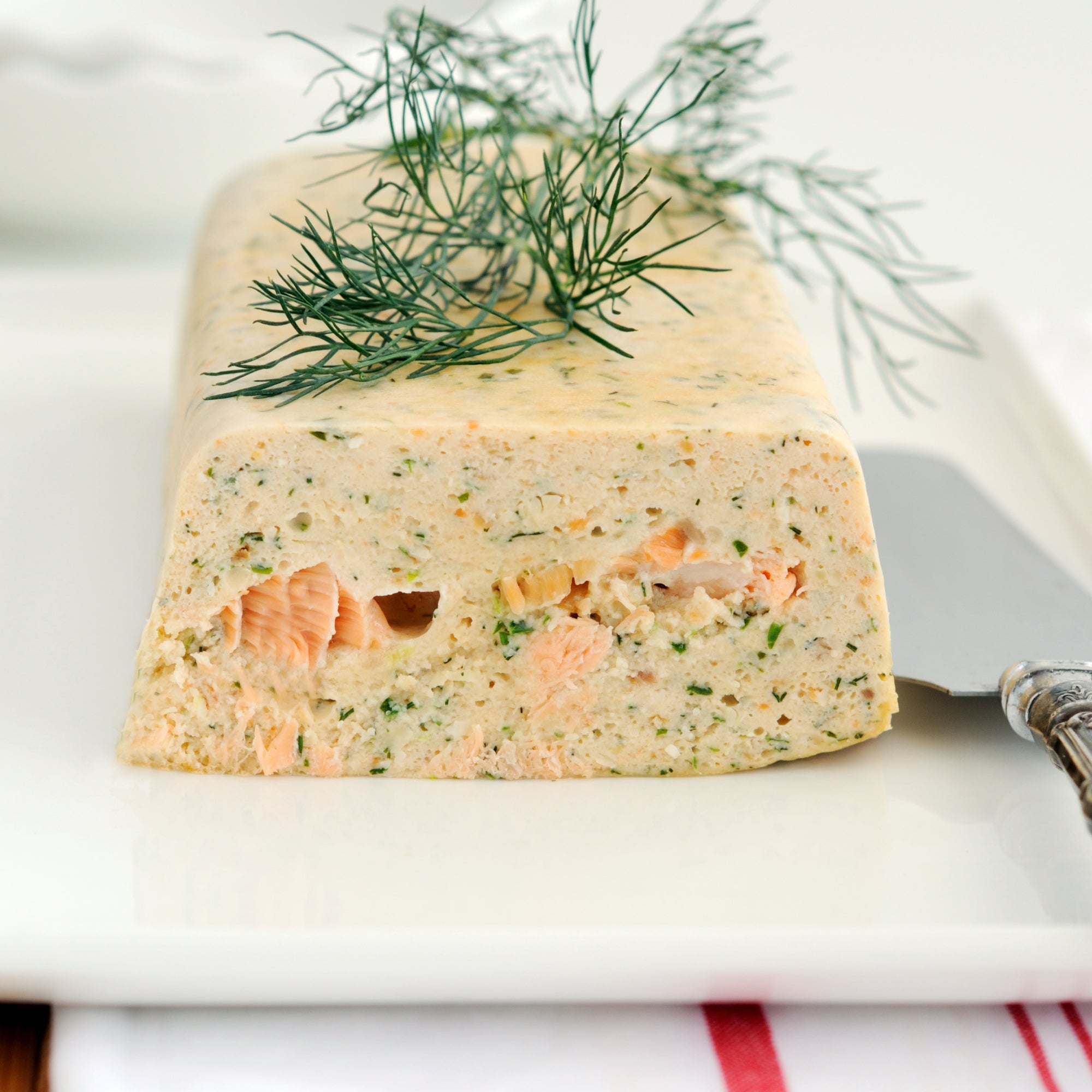 Terrine de Purée de Pommes de Terre et Saumon Fumé