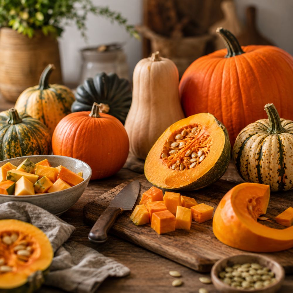 Trucs et astuces pour cuisiner les courges et citrouilles