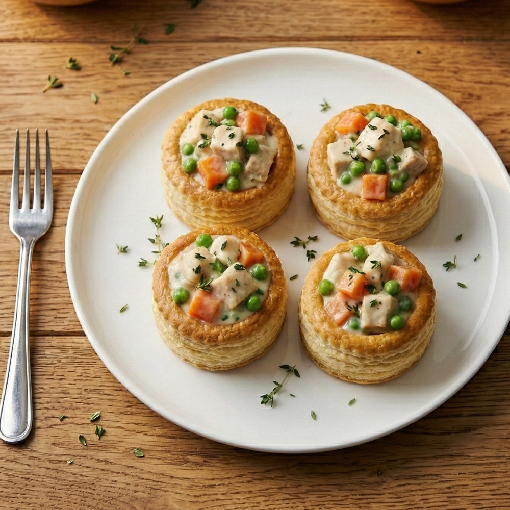 Vol-au-vent de poulet knor