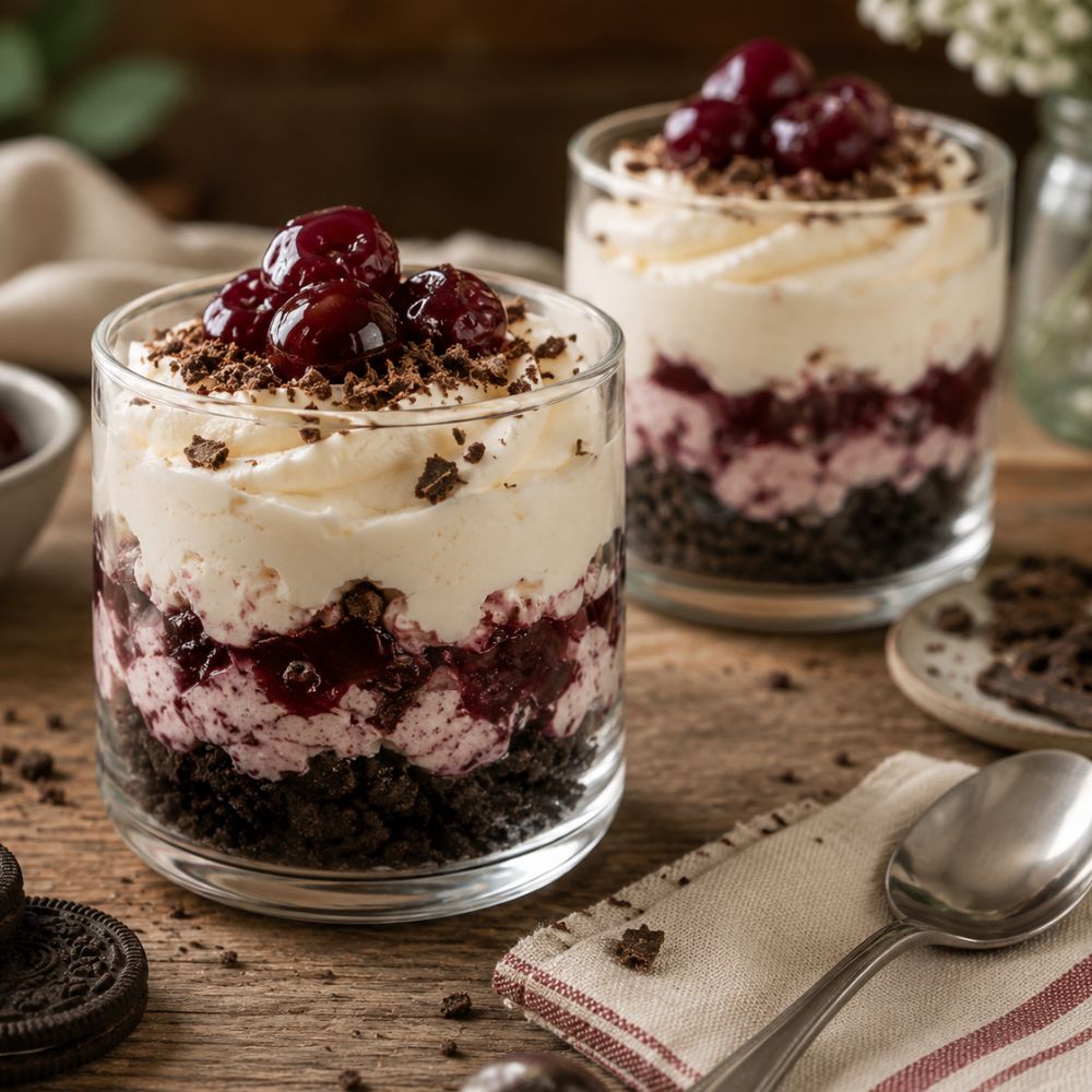 Verrine Forêt Noire