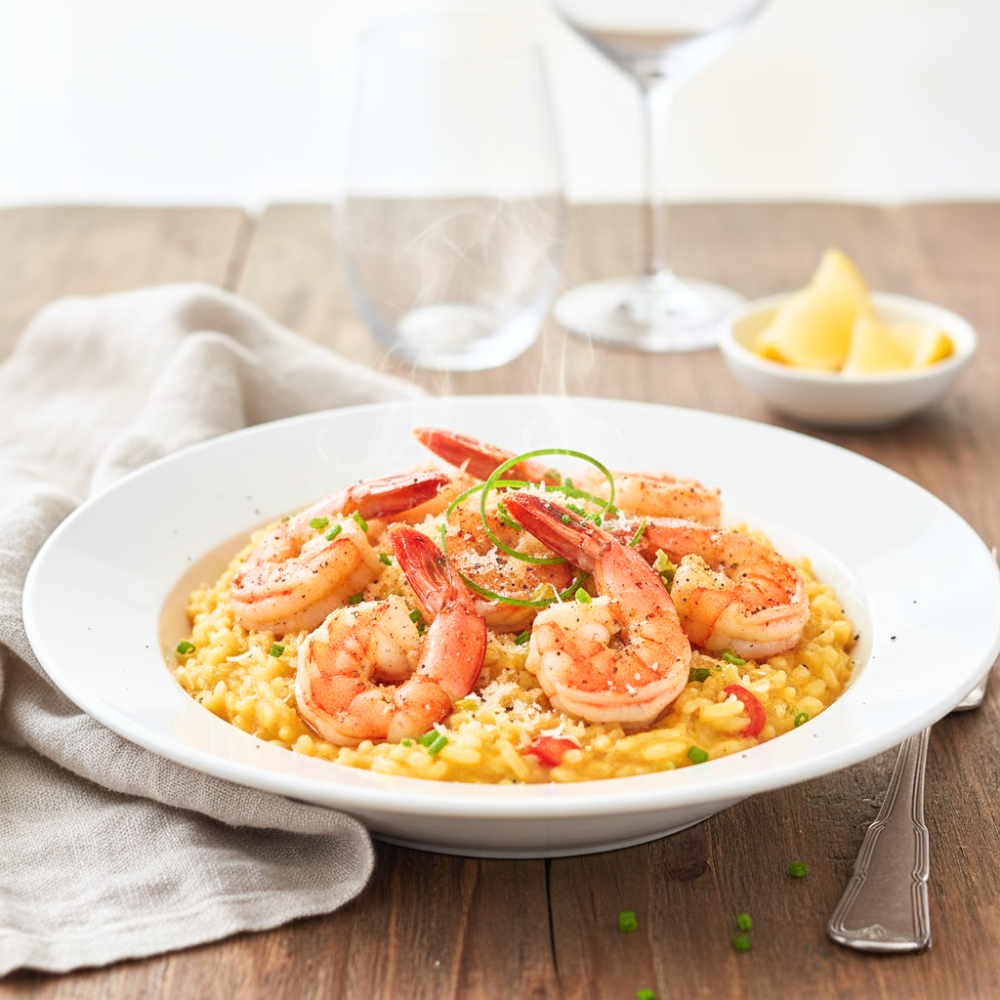 Risotto de crevettes
