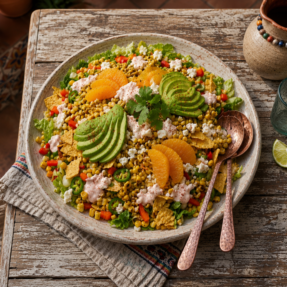 Salade de maïs à la mexicaine